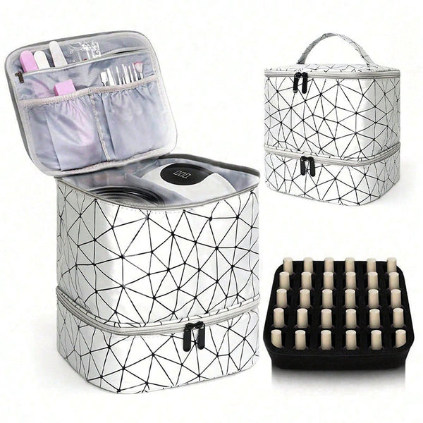 Sakerplus® Portable Nail Polish Organizer Case