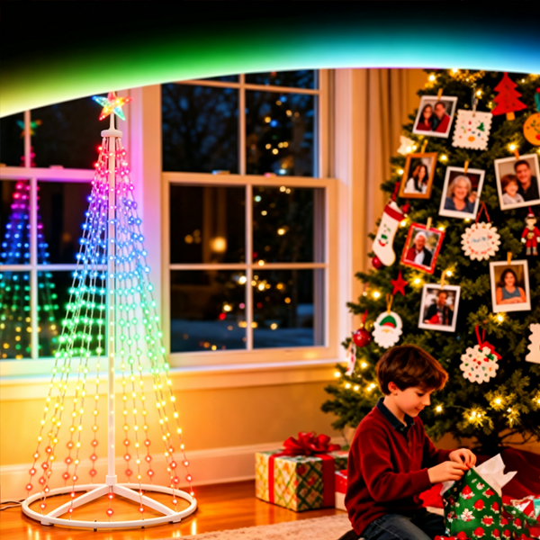 Sakerplus® RGB DIY Christmas Tree Light