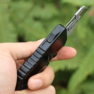 Sakerplus Aluminum Retractable Multi-Purpose Knife