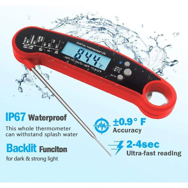 Sakerplus® Digital Instant Read Meat Thermometer