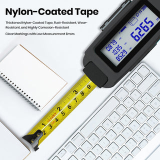Sakerplus 3-in-1 Digital Tape Measure