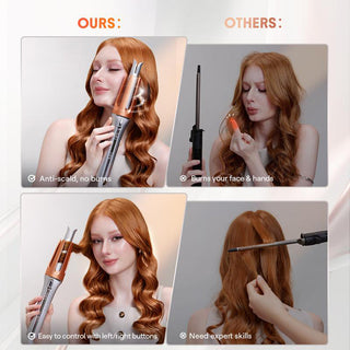 Sakerplus Automatic Rotating Hair Curling Iron