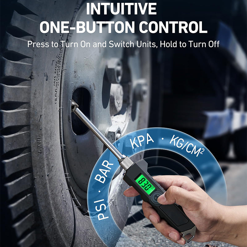 Sakerplus Heavy Duty Digital Tire Gauge