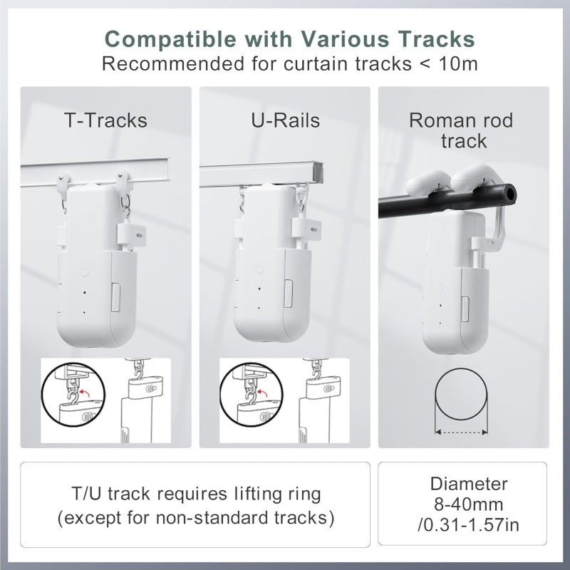 Sakerplus® Smart Automatic Electric Curtain Opener