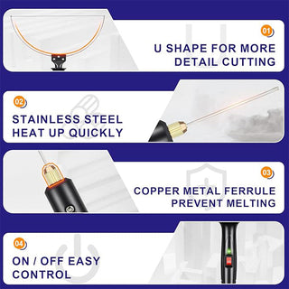 Sakerplus Electric Foam Cutting and Carving Tool