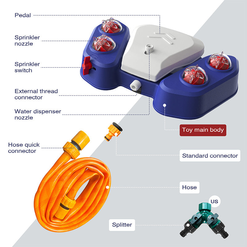 Sakerplus Outdoor Dog Water Dispenser