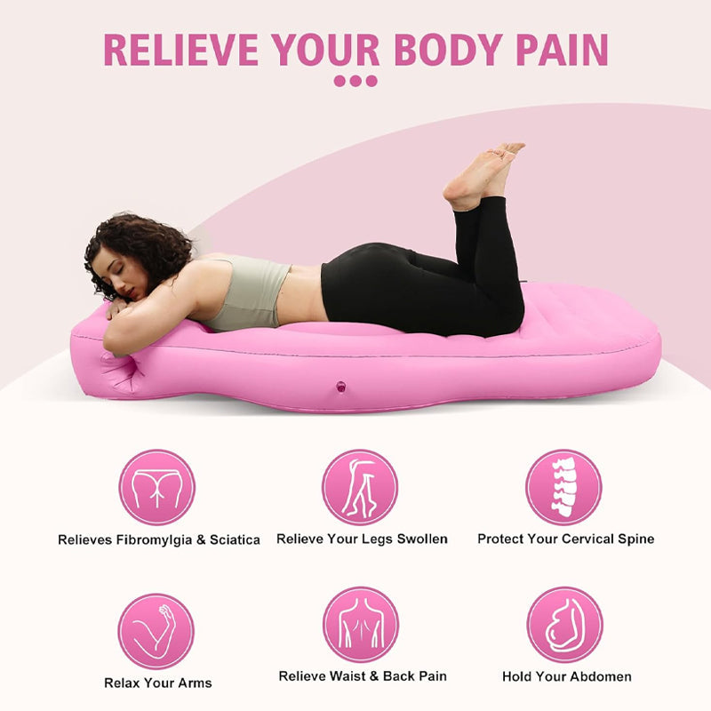 Sakerplus Inflatable Full Body Pregnancy Pillow