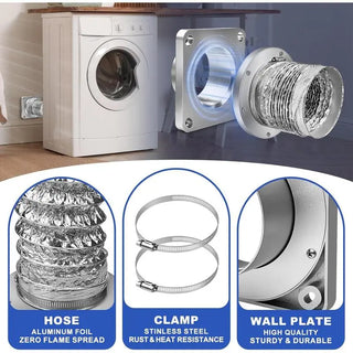 Sakerplus® Magnetic Dryer Vent Connector Kit