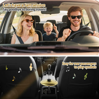 Sakerplus Car Vent Mini Drum Cymbal Accessory