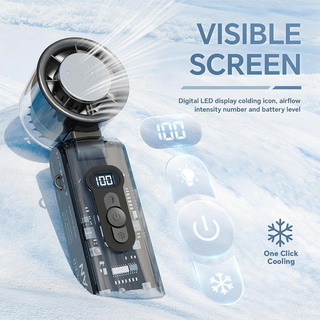 Sakerplus Turbo Handheld Foldable Mini Fan