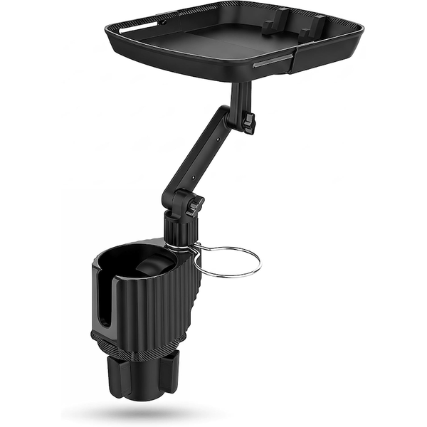 Sakerplus® Universal 360° Swivel Car Cup Holder Tray