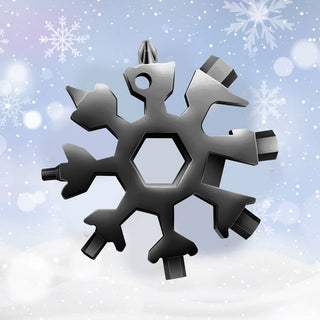 Sakerplus® 18-in-1 Stainless Steel Snowflakes Multi-tool
