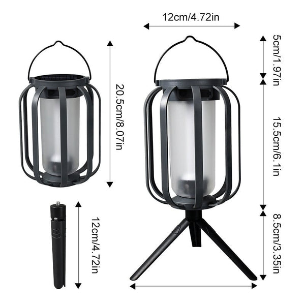 Sakerplus® Solar lantern outdoor light with 4 Modes