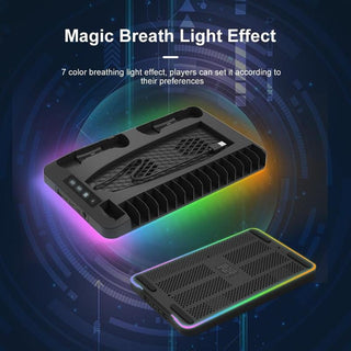 Sakerplus® Charging Base Cooling Bracket for Dual PS5 Controller