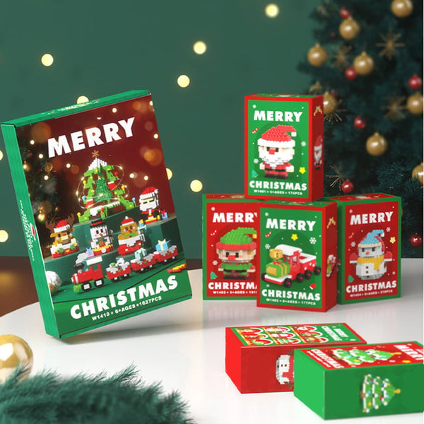Sakerplus® Mini Christmas Building Blocks Set