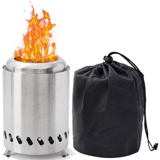 Sakerplus® Portable Smokeless Tabletop Firepit