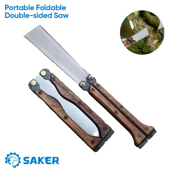 Sakerplus® Portable Foldable Double-sided Saw