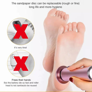 Sakerplus® Electric Foot Callus Remover Pedicure Kit