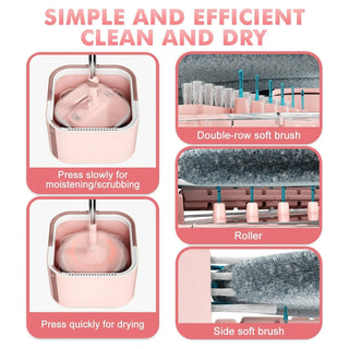 Sakerplus® Upgrade Spin Mop Bucket with Detachable Inner Bucket