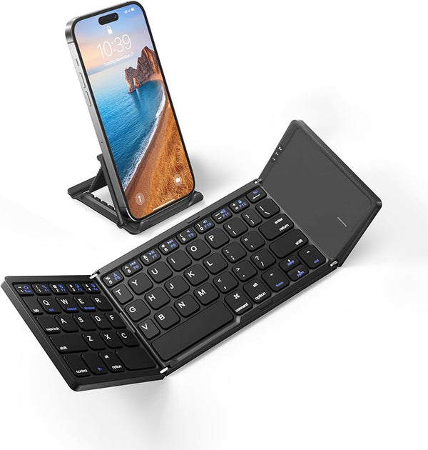 Sakerplus® wireless Bluetooth Keyboard with Touchpad