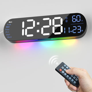 Sakerplus® Multi Functional LED Display Clock