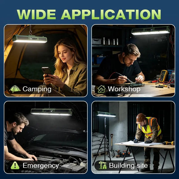 Sakerplus® Rechargeable Magnetic LED Utility Work Light