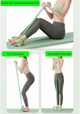 Sakerplus® Multifunction Elastic Yoga Resistance Band