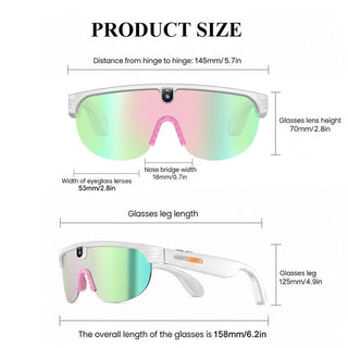 Sakerplus® AI Smart Sports Sunglasses With Camera