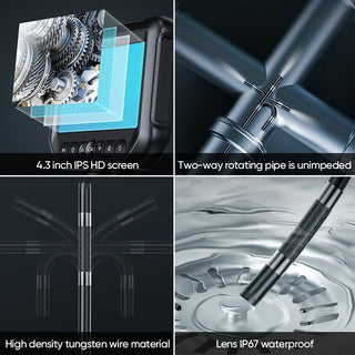 Sakerplus® Two-Way Articulating Borescope