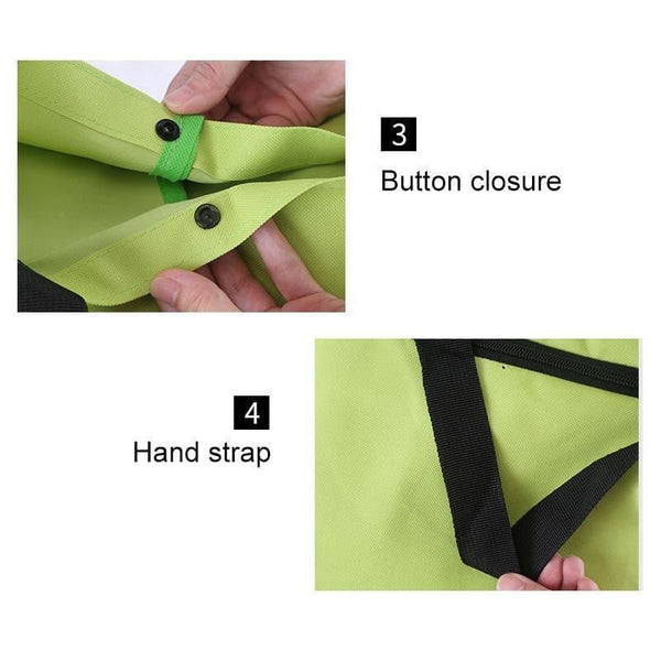 Sakerplus® Foldable Eco-Friendly Shopping Bag