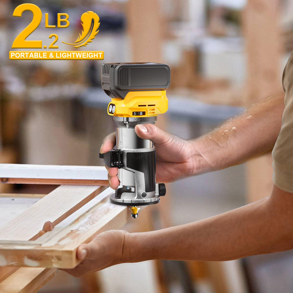 Sakerplus® Cordless Compact Router With Battery