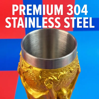 Sakerplus® Summer Soccer Trophy Cup Collectible
