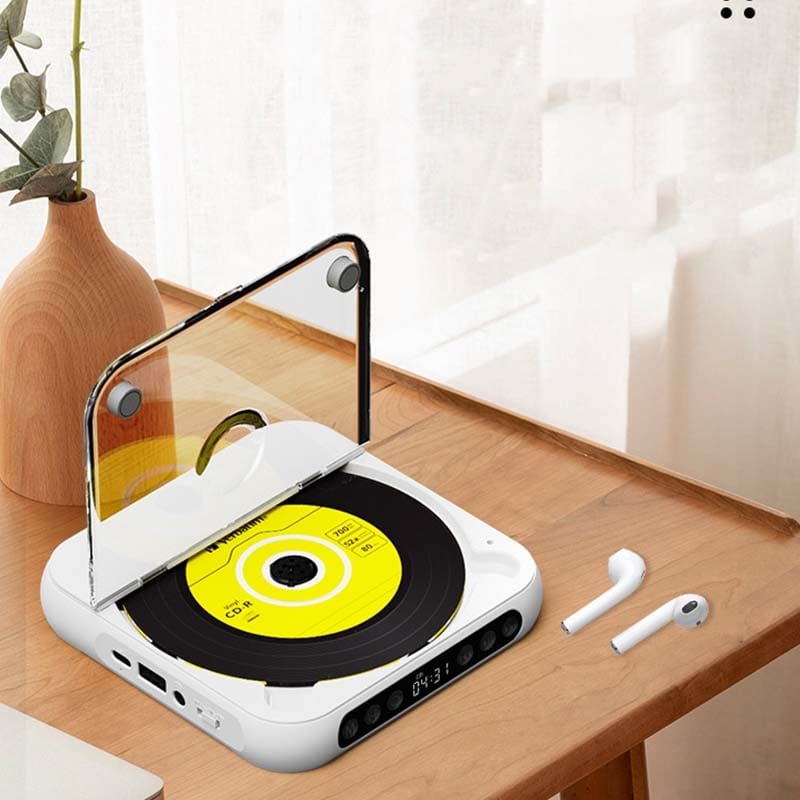 Sakerplus® Portable Bluetooth CD Player