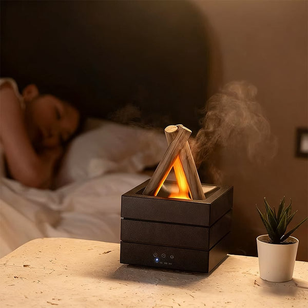 Sakerplus® Flame Effect Essential Oil Humidifier
