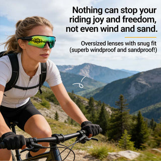 Sakerplus® Lightweight Polarized Sports Sunglasses