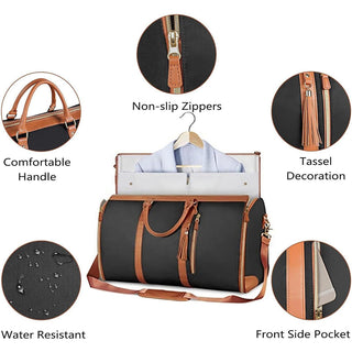 Sakerplus® Convertible Garment Duffel Travel Suit Bag