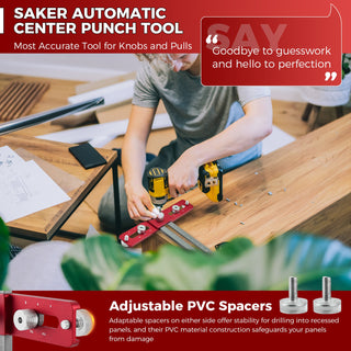 Saker Cabinet Hardware Doweling Jig