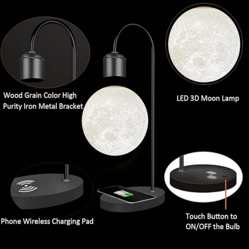 Sakerplus Floating Moon Lamp