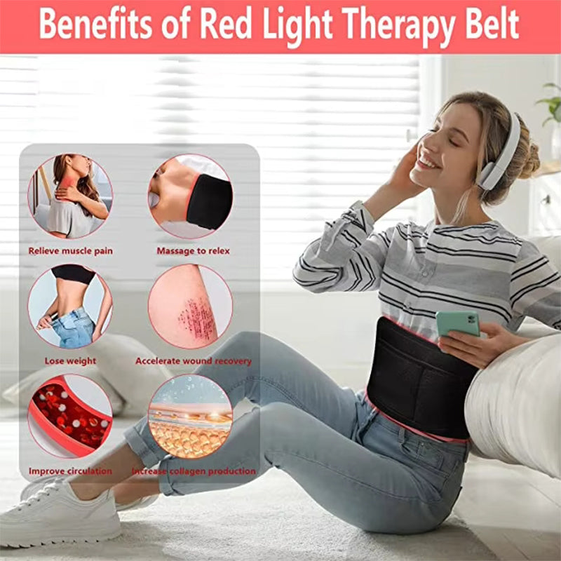 Sakerplus Infrared Light Waist Relaxation Massage Band