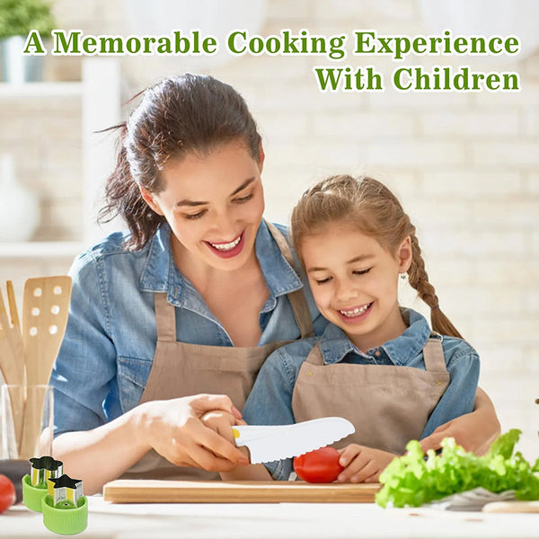Sakerplus® Kids Safe Montessori Kitchen Tool Set