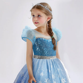 Saker Light Up Ice Queen Costume For Girl