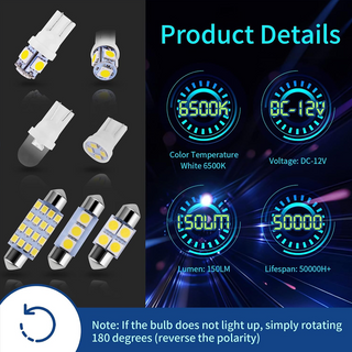 Sakerplus® Interior LED Dome Light Upgrade