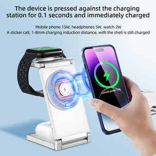Sakerplus® Magnetic Wireless Charger Stand Magsafe