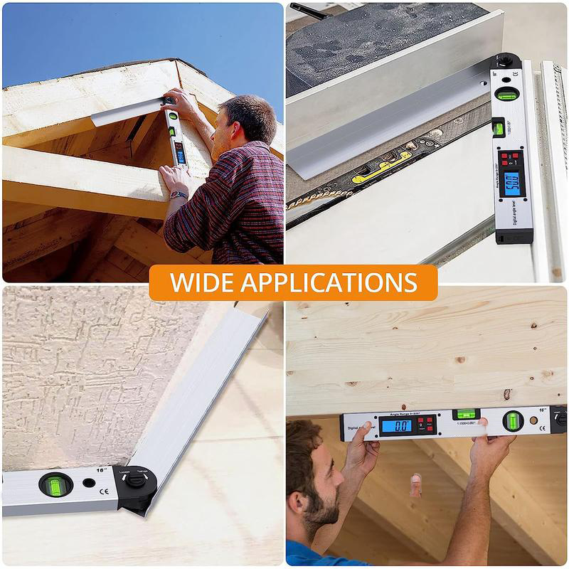 Sakerplus Aluminum Digital Angle Finder Protractor