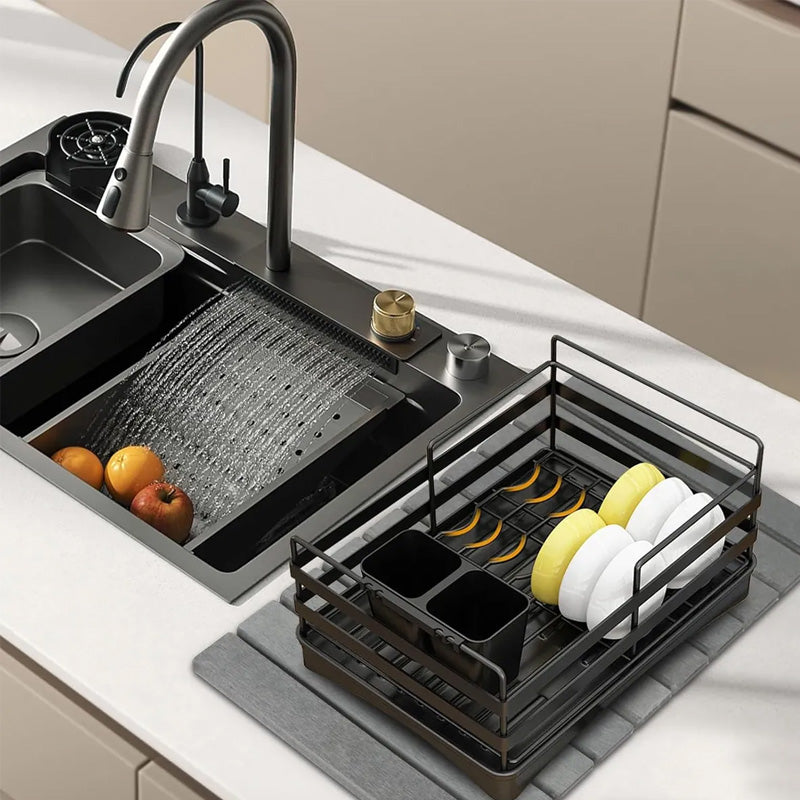 Sakerplus Collapsible Diatomaceous Dish Drying Mat