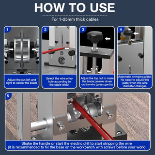 SAKER® Wire Stripping Machine