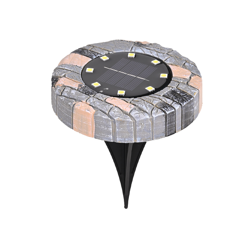 Outdoor Waterproof LED Solar Ground  White Lights for Pathway