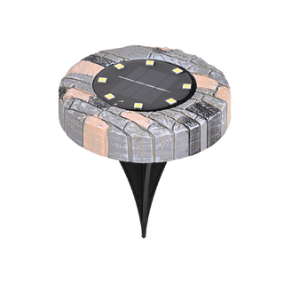 Outdoor Waterproof LED Solar Ground  White Lights for Pathway