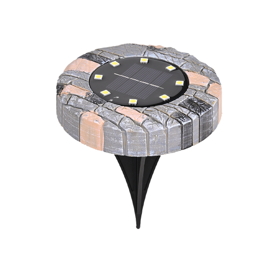 Outdoor Waterproof LED Solar Ground  White Lights for Pathway