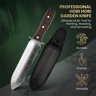 Sakerplus® Garden Multi-Purpose Stainless Steel Hori Knife